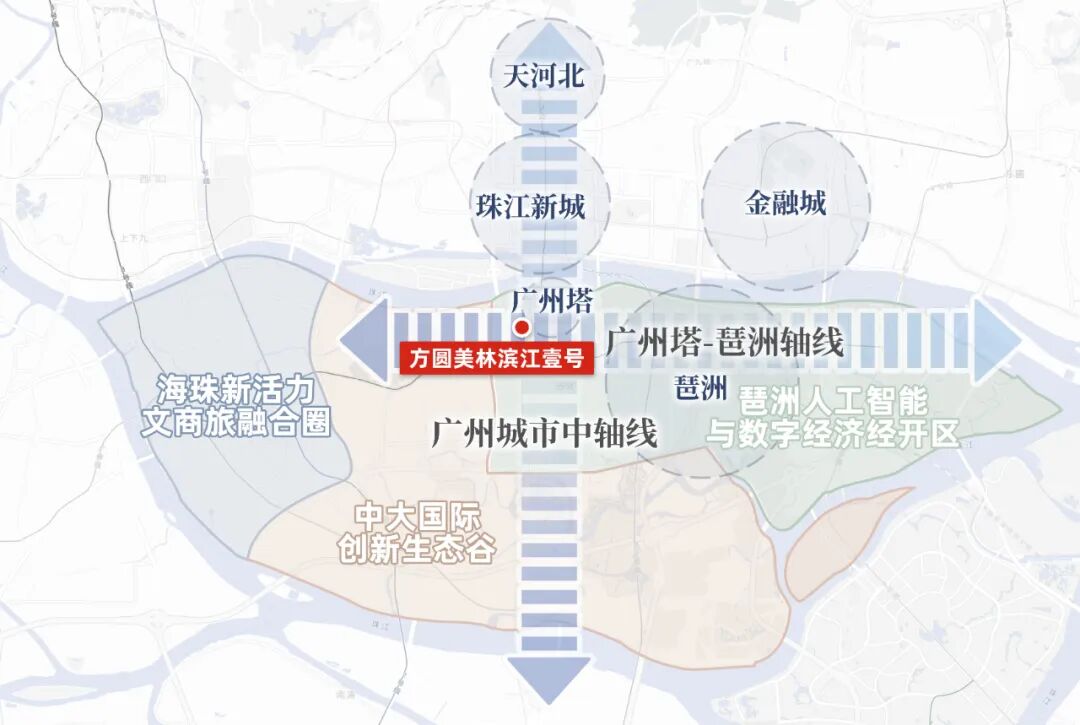 广州塔板块，方圆美林滨江壹号户型图曝光！