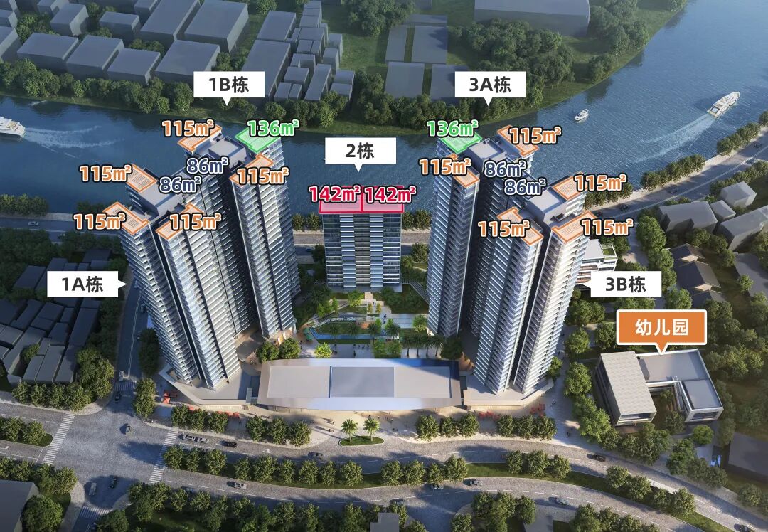 保利花语和岸开启认筹，吹风价5.2-5.6万/㎡！