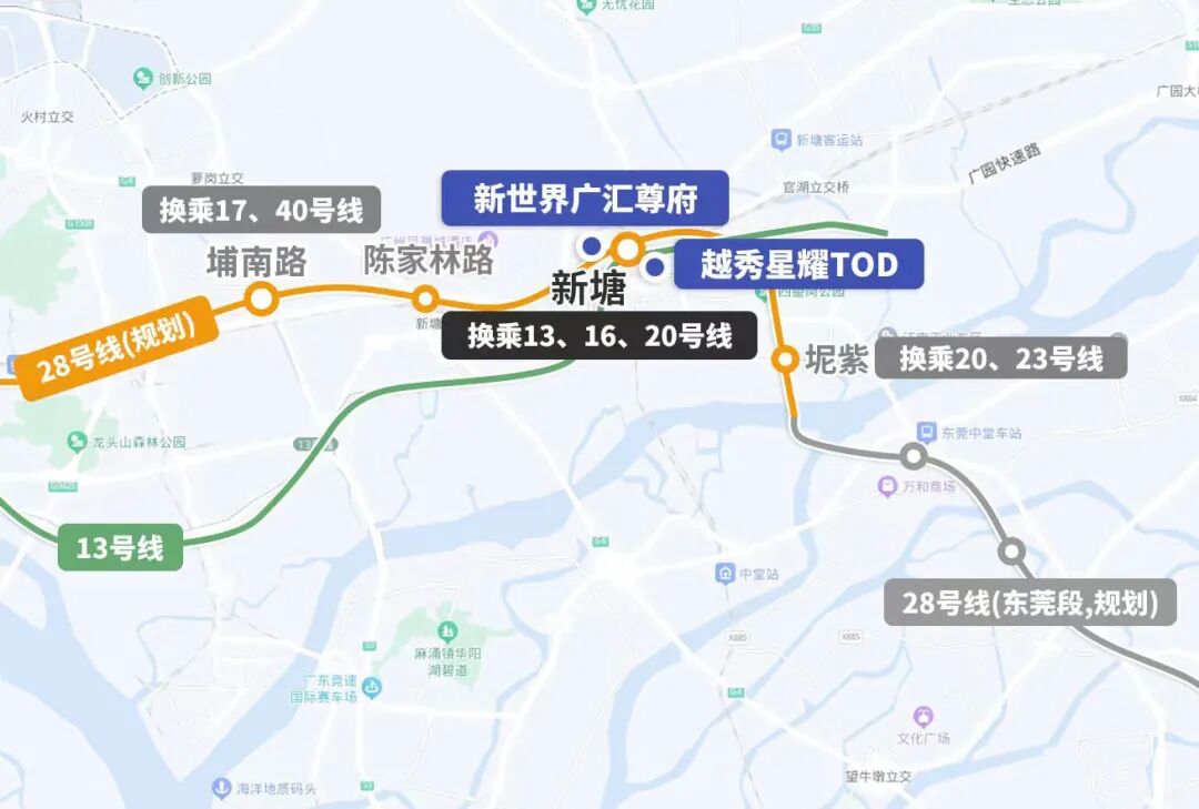 佛穗莞城际9月份动工，哪些板块的楼盘值得买？