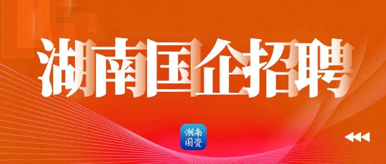 湖南能源集团2026年二季度社会招聘