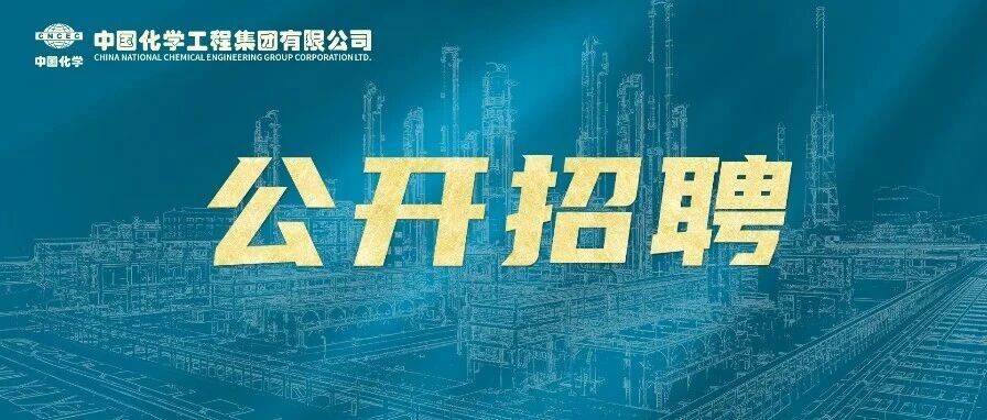 公开招聘 | 中国五环工程有限公司招聘公告