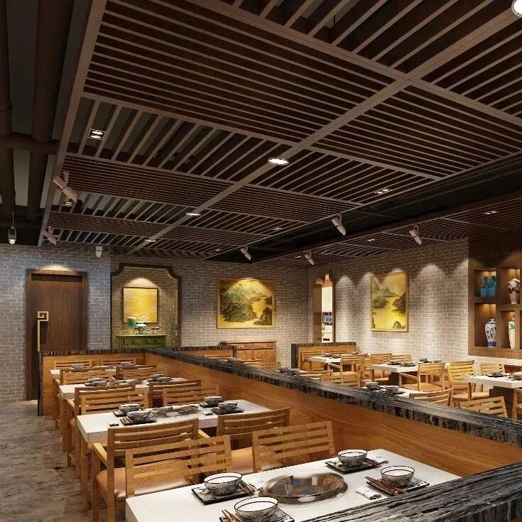 火锅店装修效果图大全_火锅店装修_火锅店装修便宜又好看