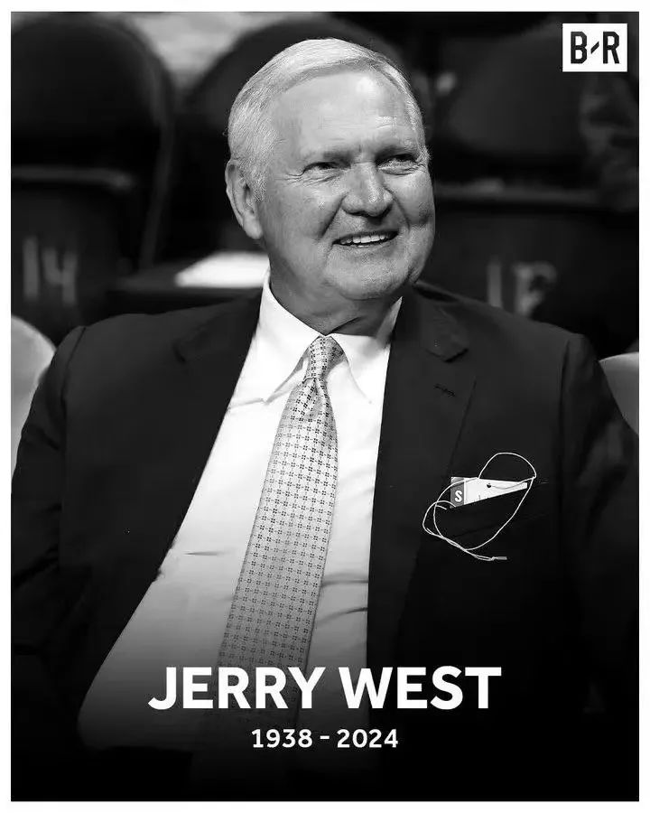 突发！NBA名宿杰里-韦斯特去世，享年86岁