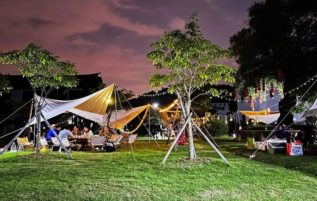 南海影视城感受星光露营，图/南海影视城