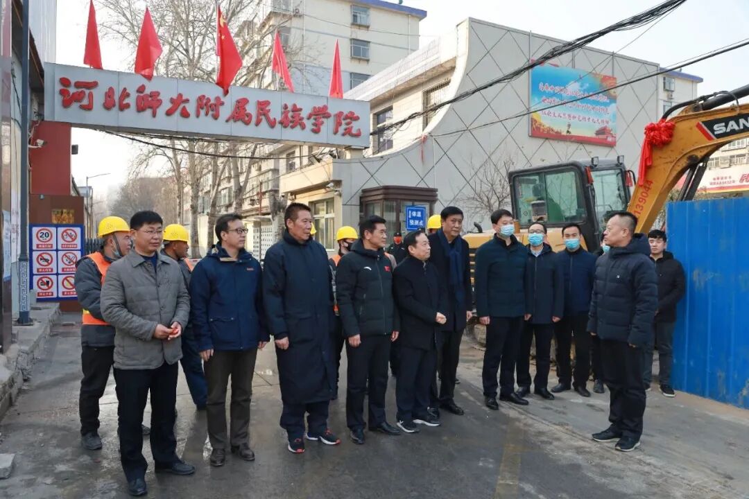 影像丨有颜有料有内涵——河北师大附属民院新校门正式启用