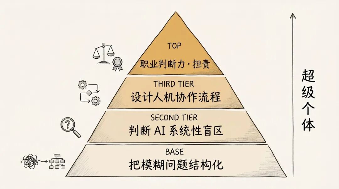 超级个体律师的四层能力模型