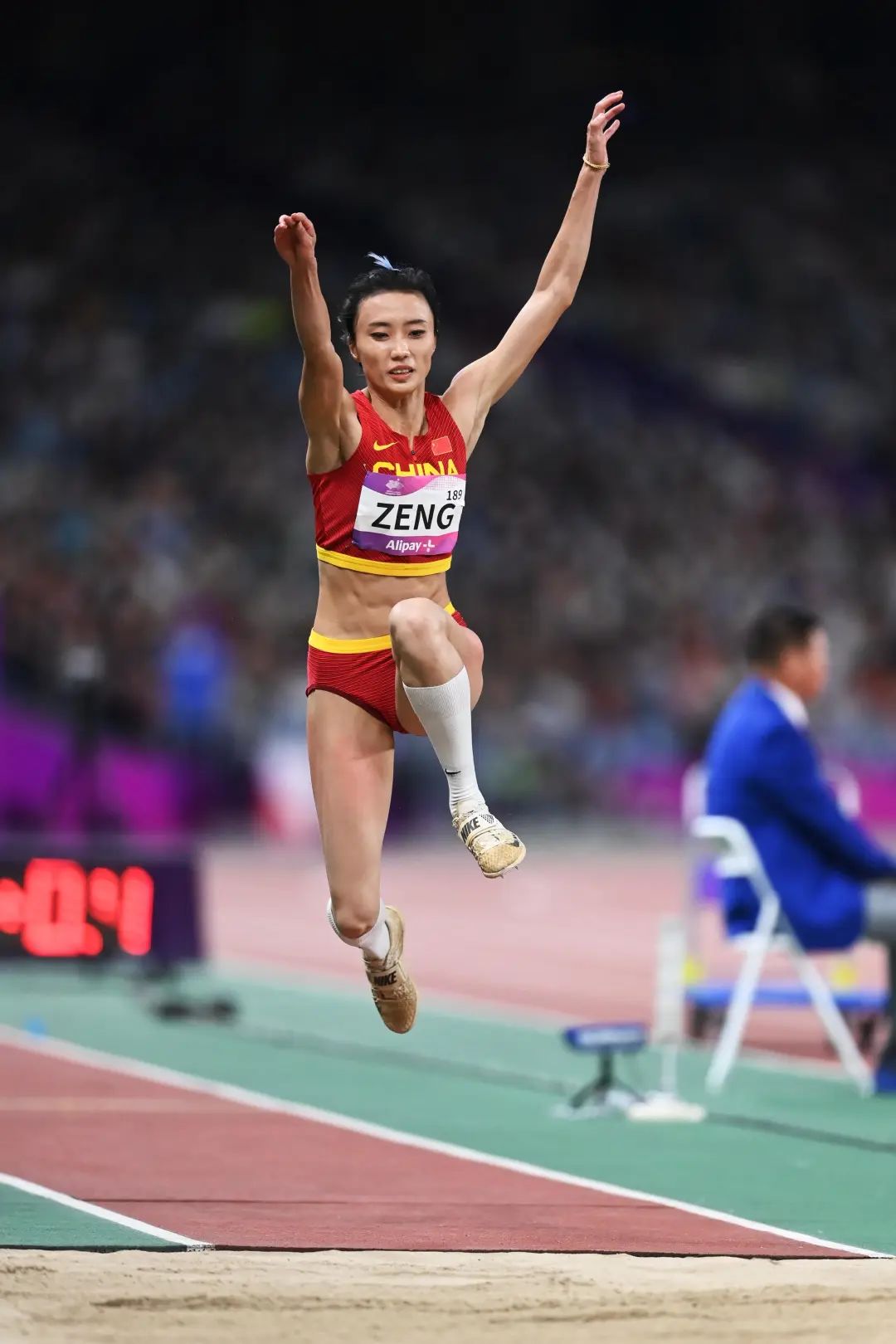 获得银牌夺得个人亚运首块奖牌这是广东运动员在杭州亚运会上获得的第