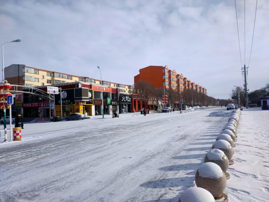 察右后旗迎来大范围降雪,银装素裹扮靓北疆大地