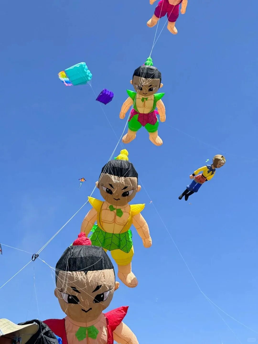 潍坊人真是什么风筝都敢放上天:给我一根线,我能放飞整个世界