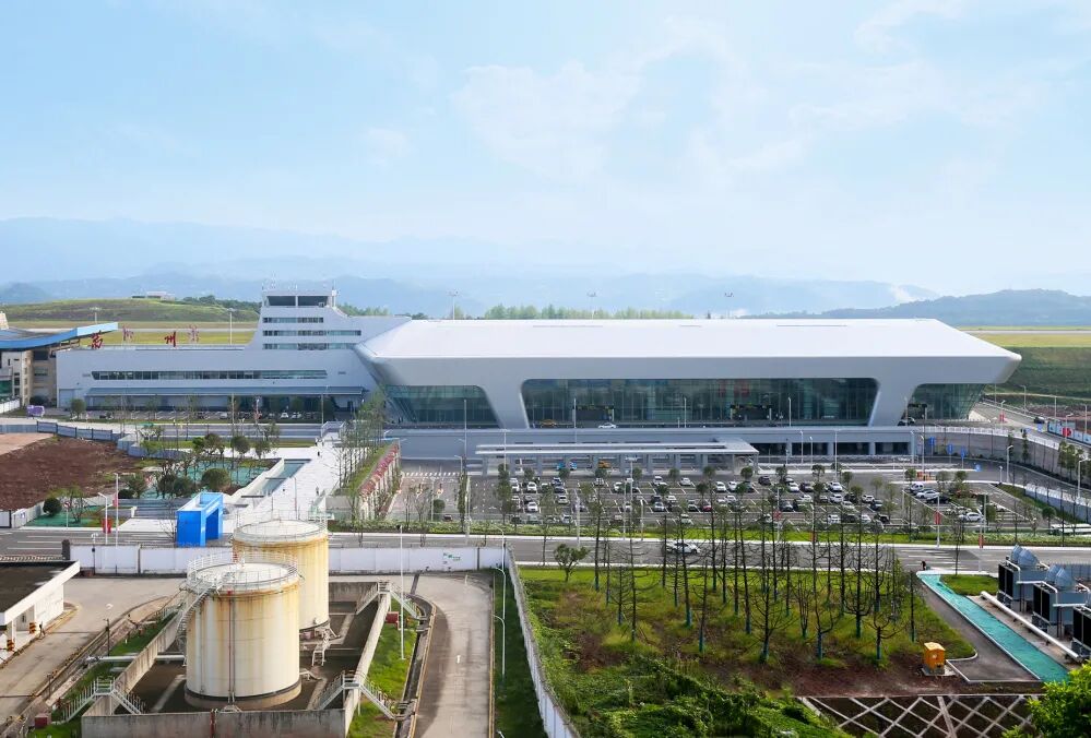 重庆市万州五桥机场改扩建工程t2航站楼正式启用