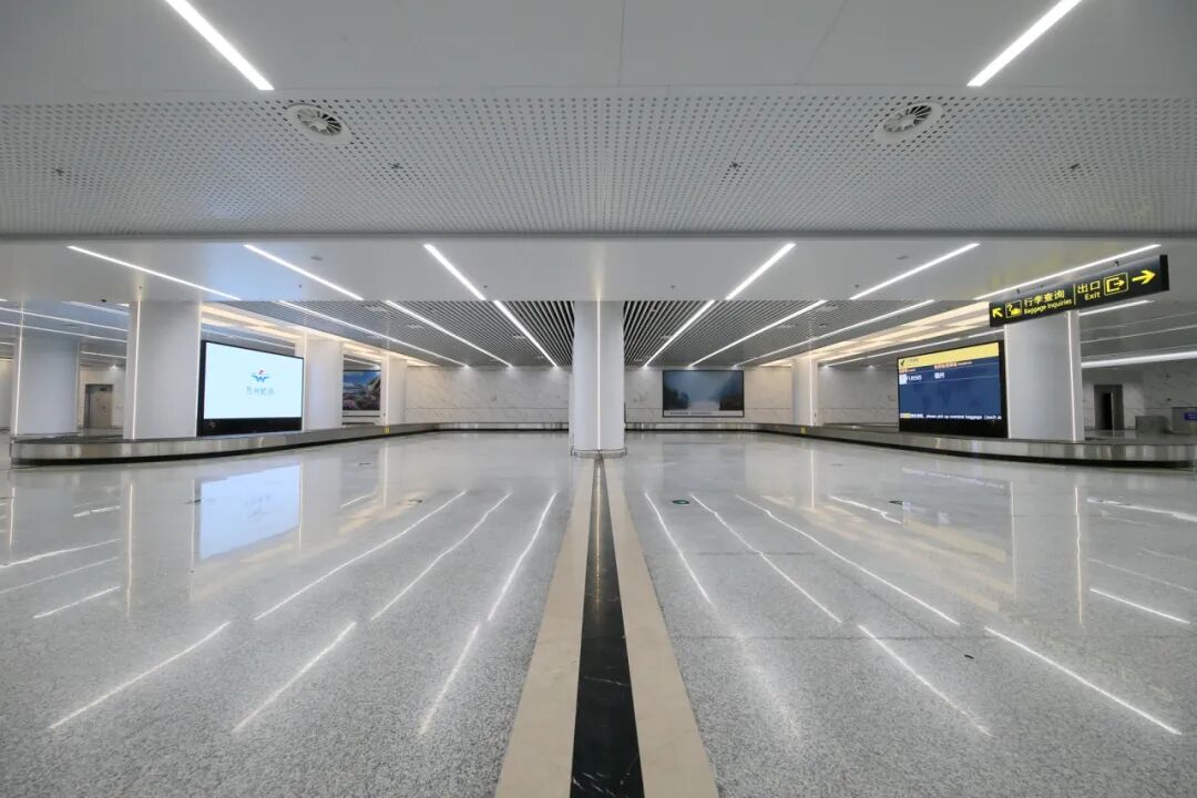 重庆市万州五桥机场改扩建工程t2航站楼正式启用