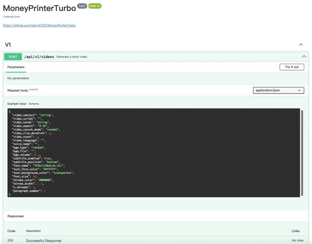 MoneyPrinterTurbo：AI一键生成短视频