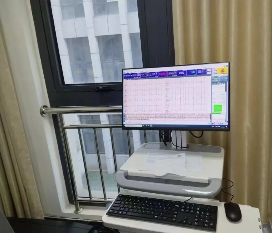 心电图机平板怎么使用【新设备】渑池县中医院心电图平板运动系统正式投入使用，助力冠心病诊治_https://www.jmylbn.com_新闻资讯_第7张