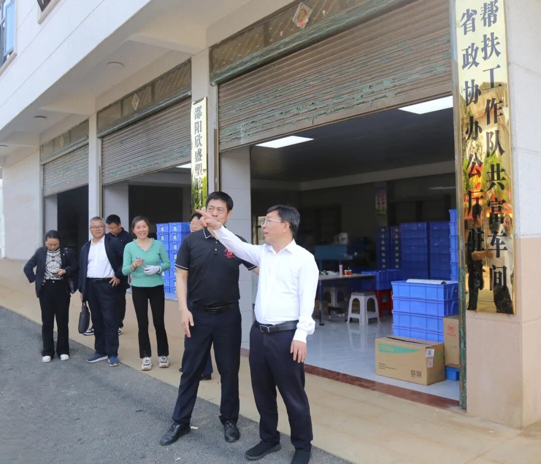 赖明勇在邵阳县新田村调研：加强文旅融合，让游客“愿意来”“留得住”(图2)