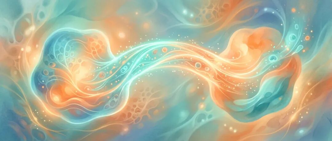 温暖的医学插画，象征通往希望的桥梁