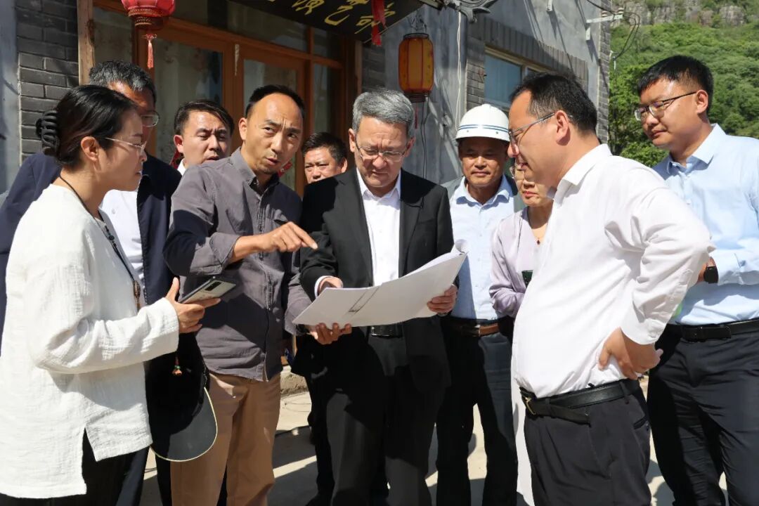 王德海调研乡村振兴示范片区建设工作