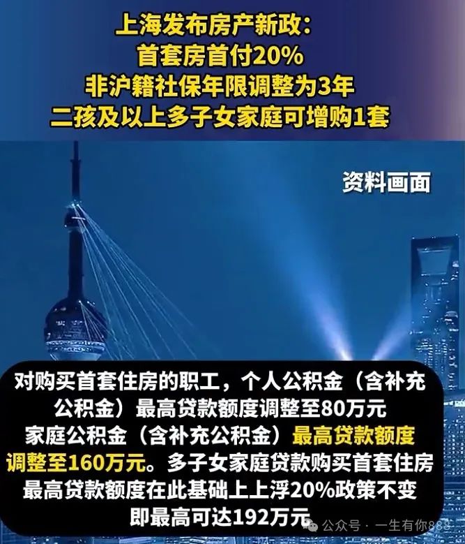 非沪籍在上海购房社保年限减为3年