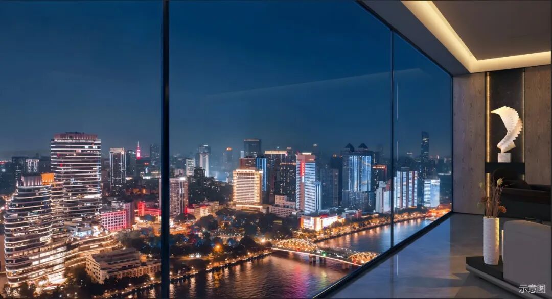 海珠越秀滨江樾最新消息，191㎡~303㎡江景大平层即将入市！