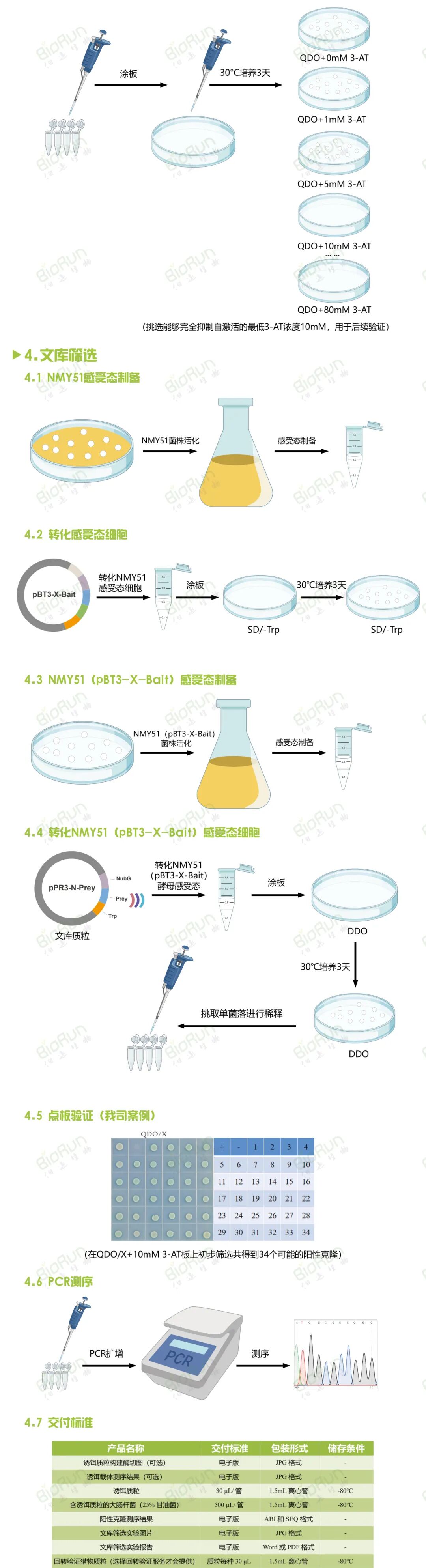 下面为大家介绍几个应用案例.酵母单杂交筛库(y1h gold-pabai系统