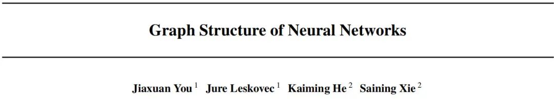 何恺明团队新作！深度学习网络架构新视角：通过相关图表达理解神经网络