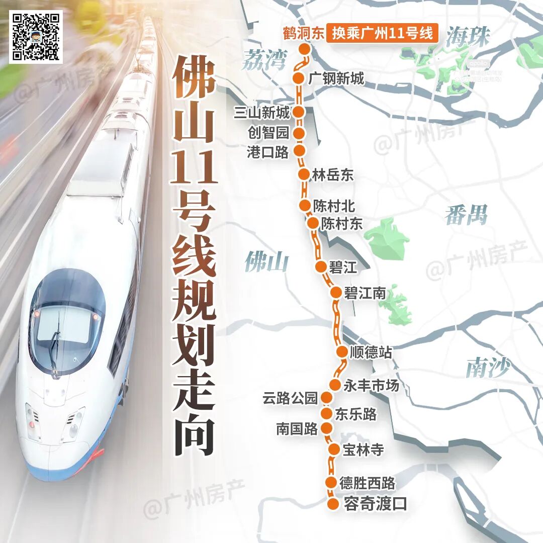 佛山11号线今年动工?广钢业主该有情绪了……_顺德_新城_广州