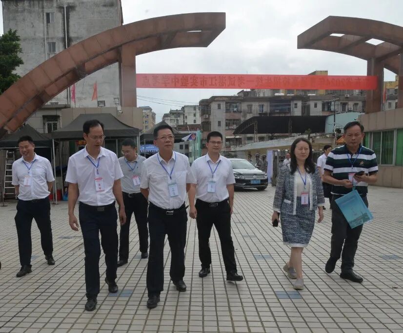 雷州市委书记吴松江率队开展2024年高考巡考工作