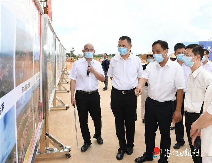 湛江市委书记刘红兵率队到雷州奋勇高新区调研