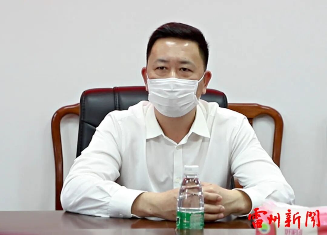 市委书记李雄光率队慰问防疫一线新闻工作者