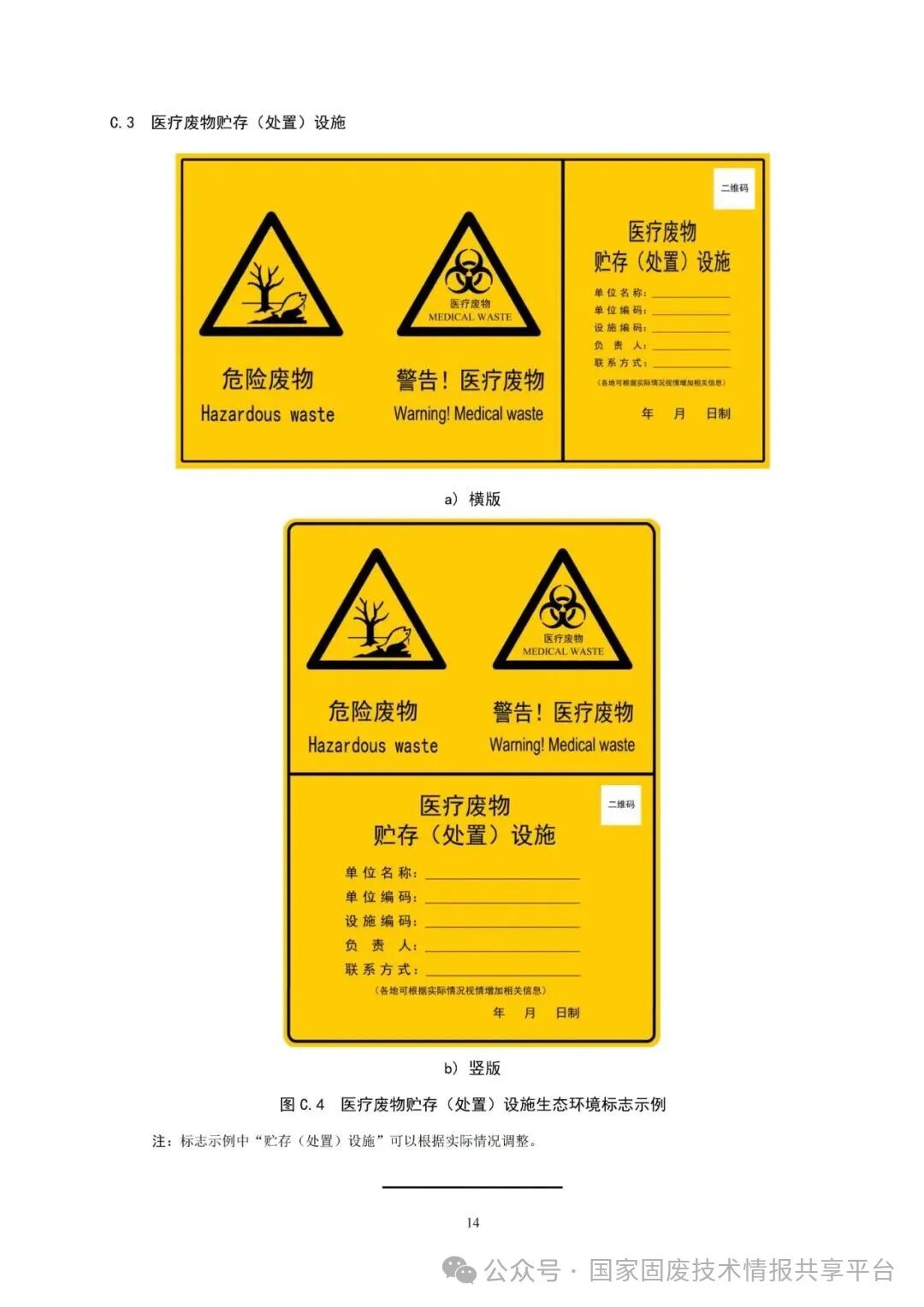 排放口标志标准