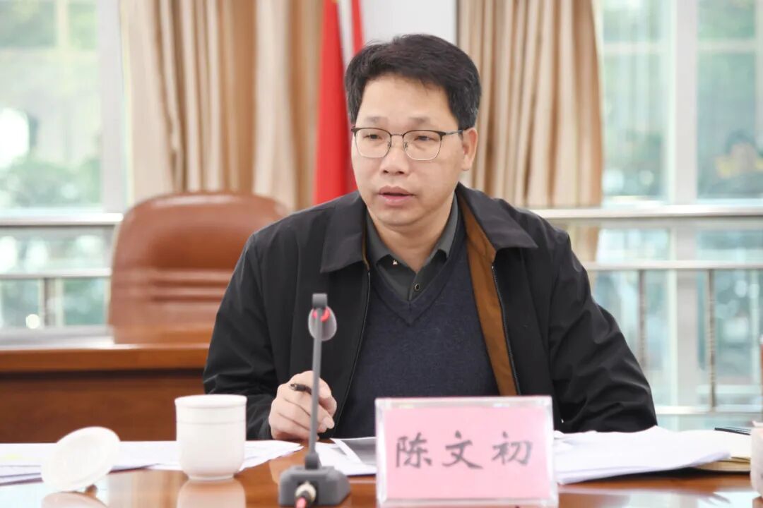 陈文初主持召开海城区城市综合治理工作会议