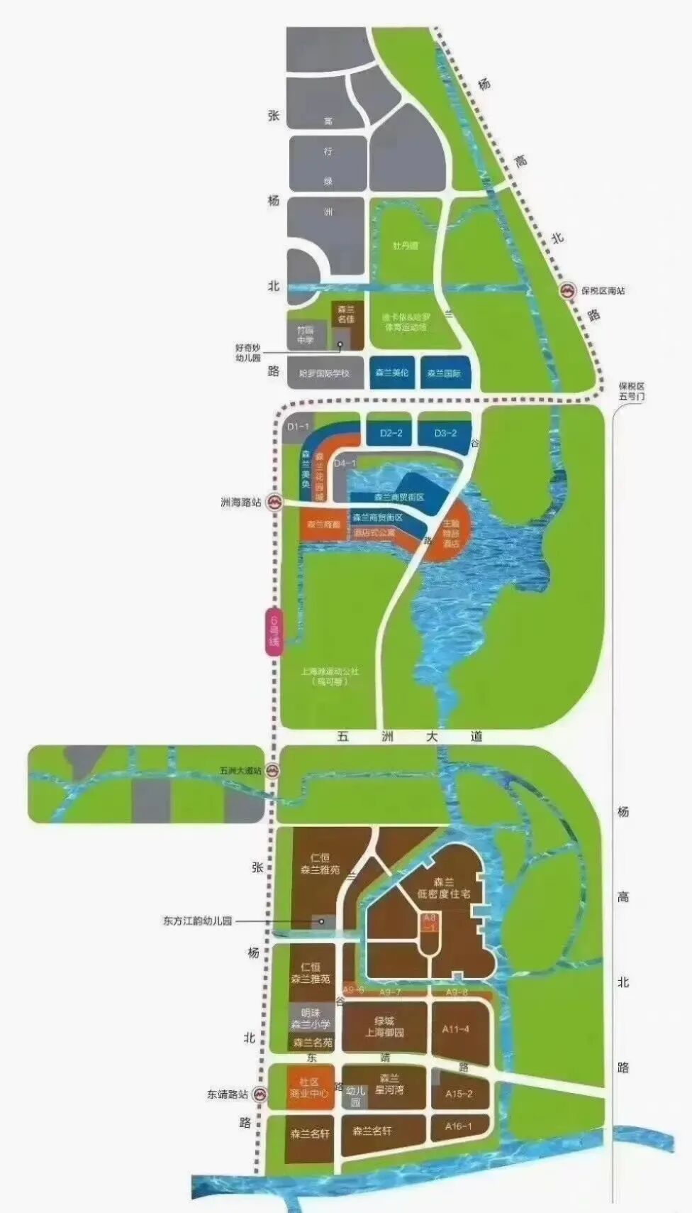 森兰绿城翡翠岛总平面图