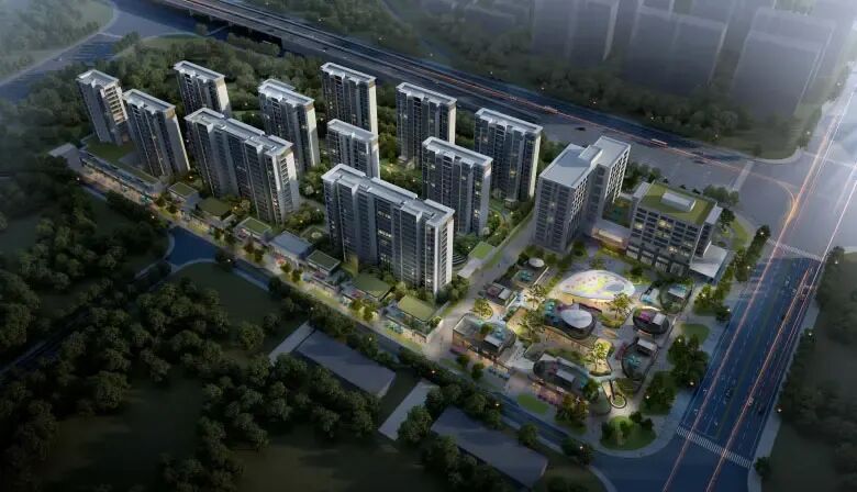 精装地库效果图