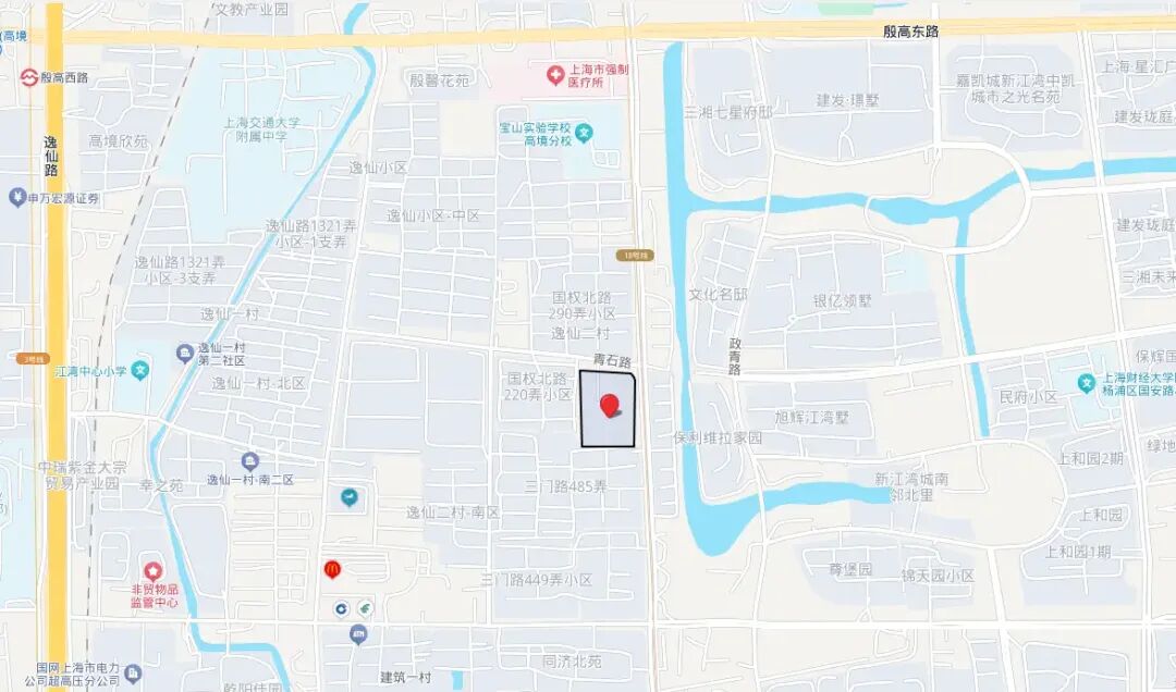 项目位置示意图