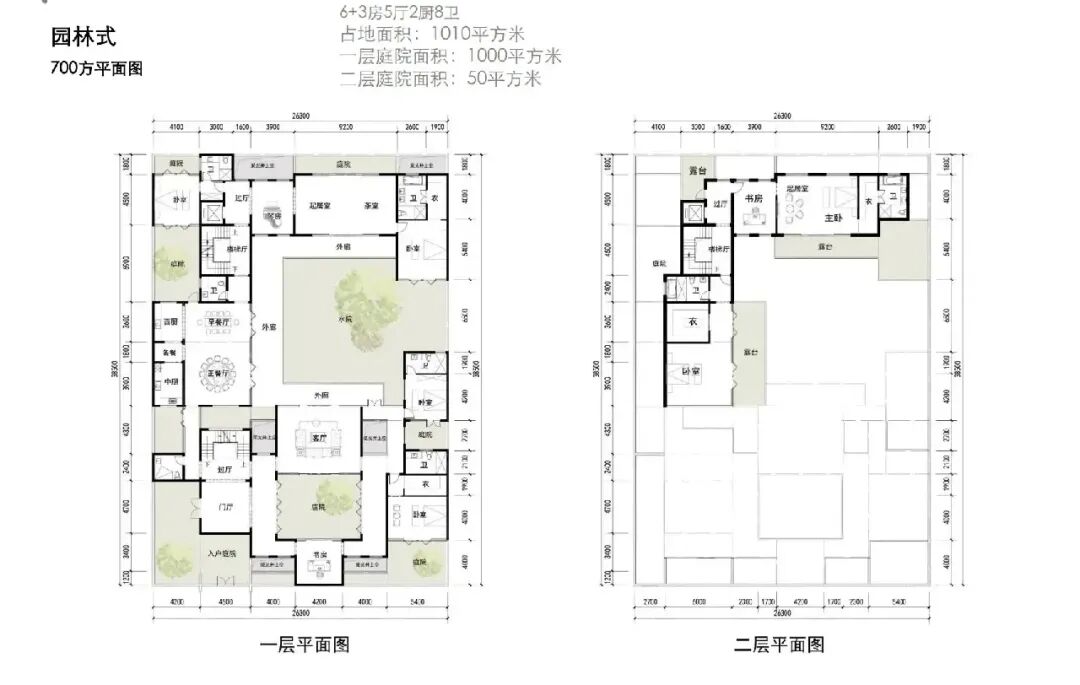 绿发新梓园大平层房型图