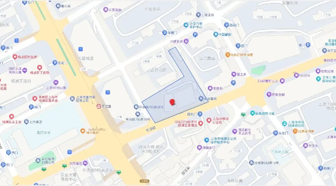 尚发馨苑-位置图