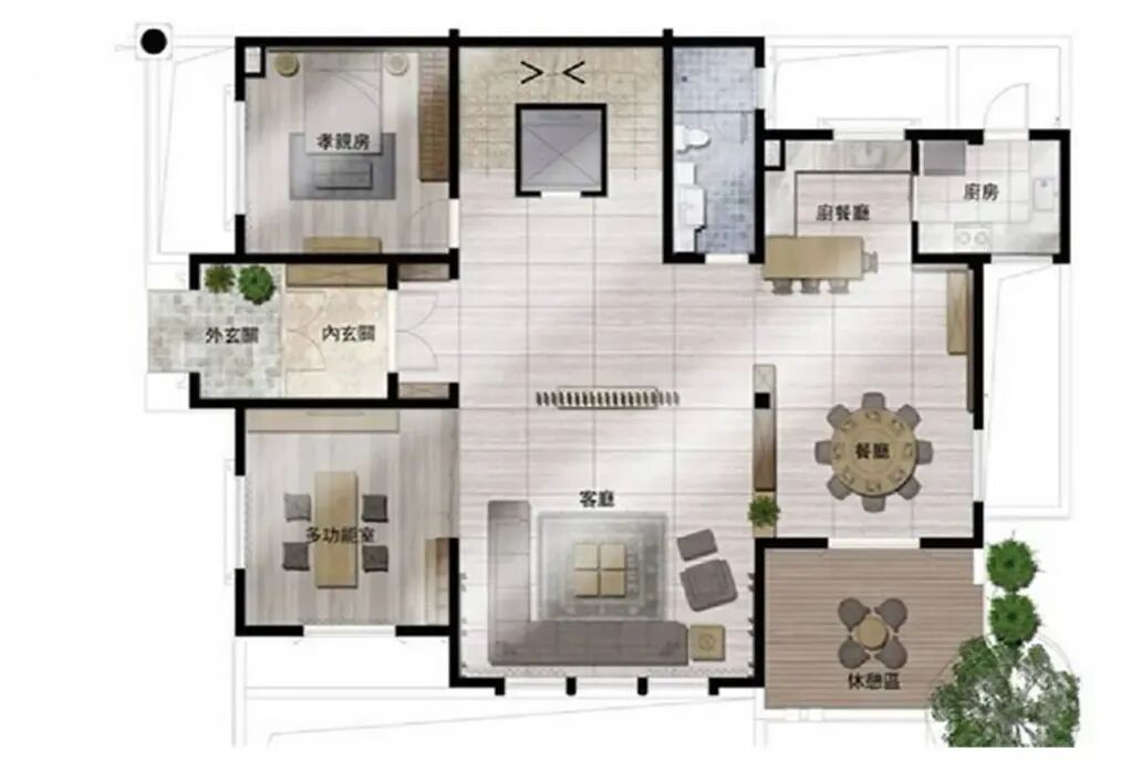 联排别墅楼书图