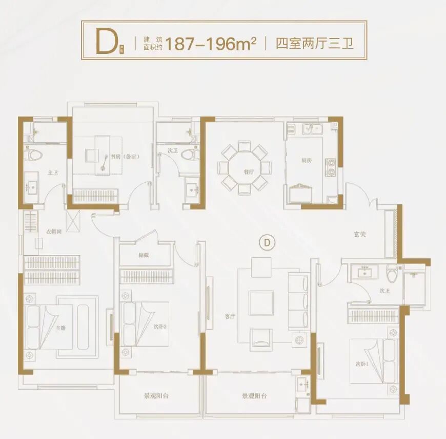 佳运汇龙府-房型图