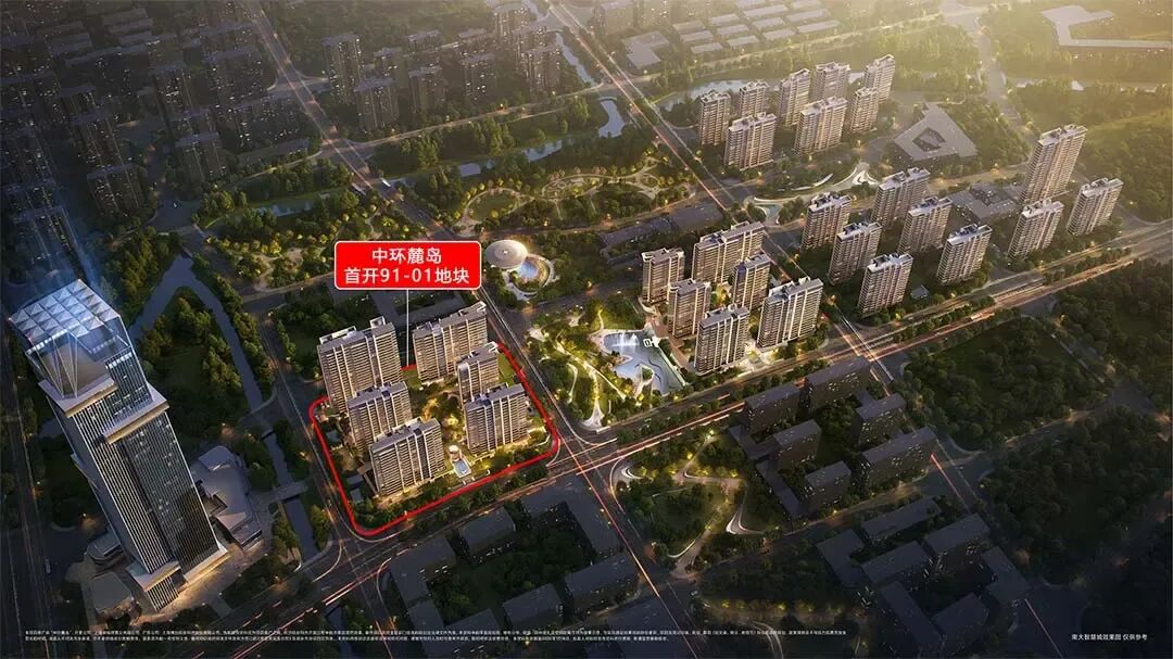 中环麓岛总平面图