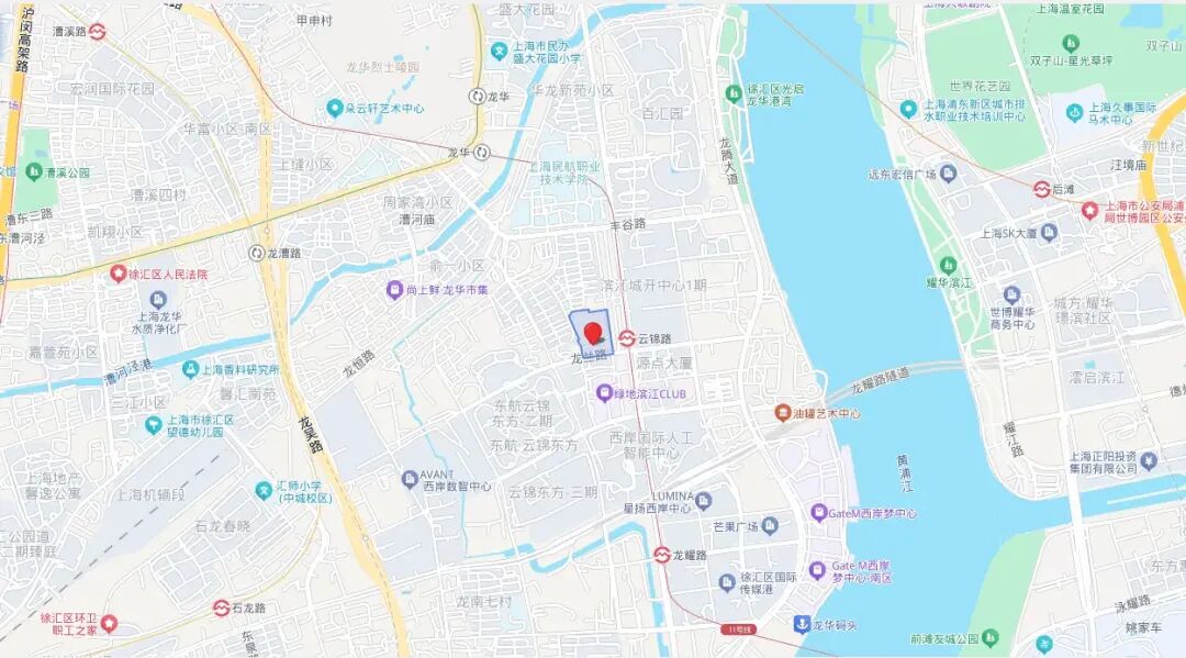 中海云锦华庭位置图