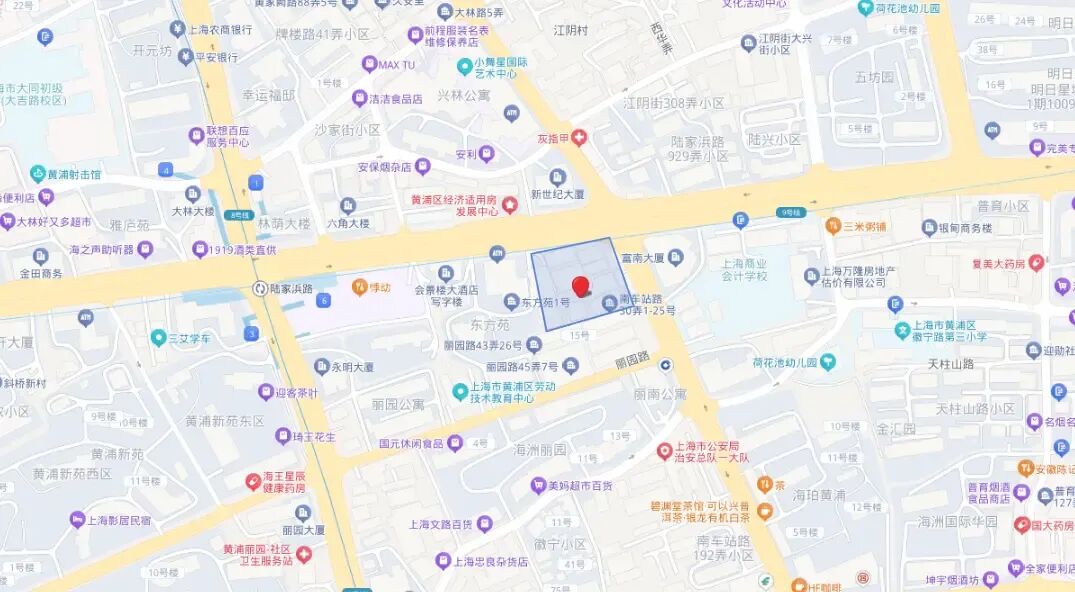 项目位置示意图