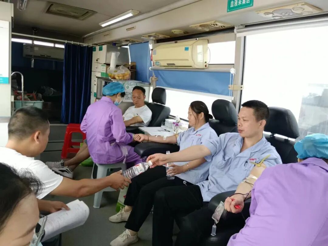 無償獻血   感謝中盛職工