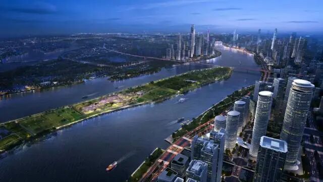 金融城东区东片效果示意图