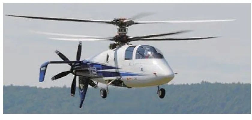 共轴刚性旋翼构型高速直升机发展研究的图5
