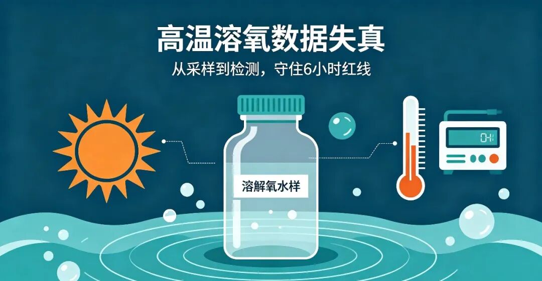 华美水质答疑课堂丨高温预警！溶解氧数据严重偏低、失真？90%检测人都踩的夏季误区