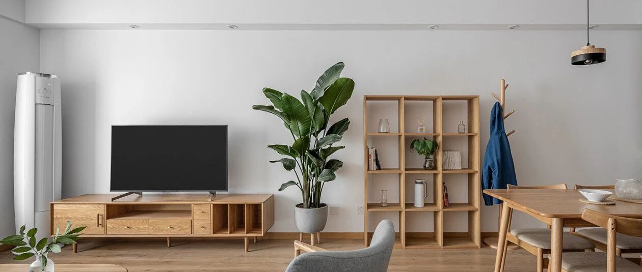 95m²禅意原木风：空间通透、功能齐全、超强收纳，谁不爱小户型！