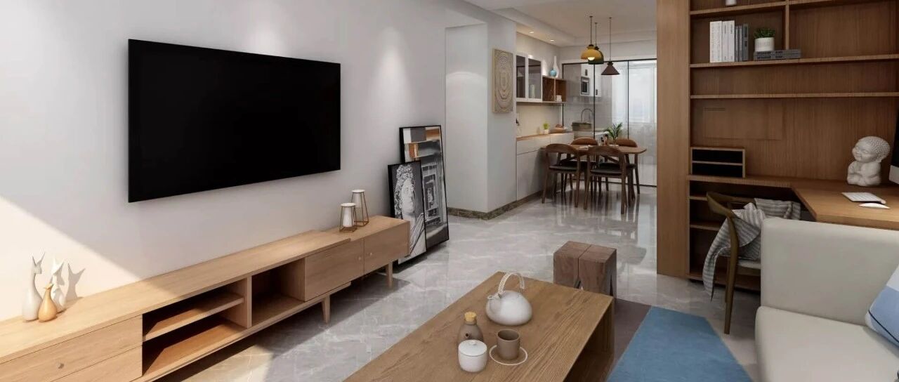 少造型+0杂物，他用10w打造80m²日式小两房，每1m²都会呼吸