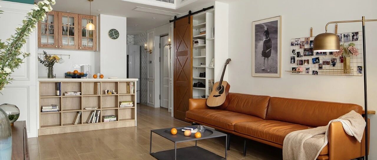 当设计感遇上老房，114m²住三代人，超暖混搭风深得人心