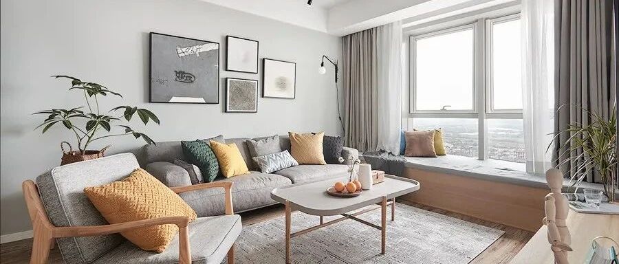 不拆少改，狂抠空间！71m²原木色系小三房，真的是从早美到晚