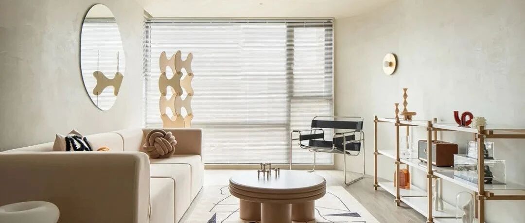 大地色有多美？98m²大地色+原木的搭配，邻居看后太爱了！