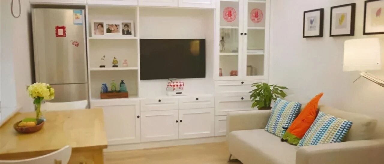 新婚夫妻花6W打造40㎡婚房，全屋清新优雅，这钱花的值